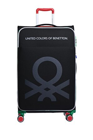 United Colors Of Benetton 14BNT2200-01-S Siyah Unisex Büyük Boy Bavul