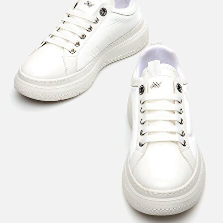  Beyaz Yaya Kadın Günlük Ayakkabı