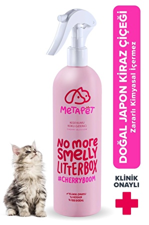 Doğal Kedi Kumu Ve Tuvaleti Koku Giderici, Kokusuz Tuvalet Için Parfümü Spreyi, 400ml