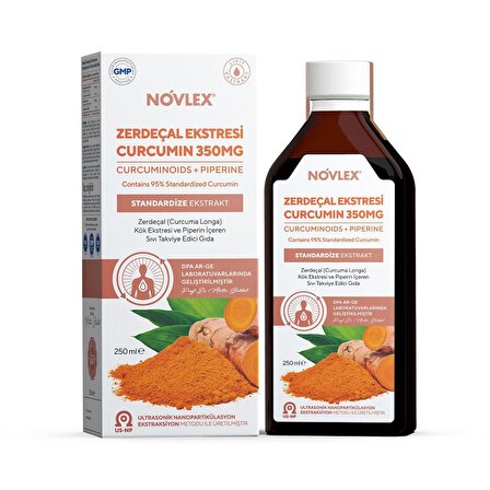 Novlex Zerdeçal Ekstresi ve Piperin 250 ml