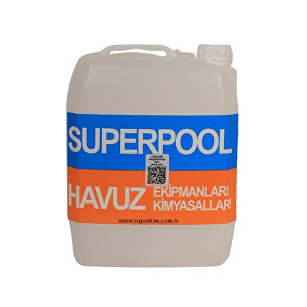 SPP Superpool Sıvı Klor 5 KG Havuz Kimyasalı