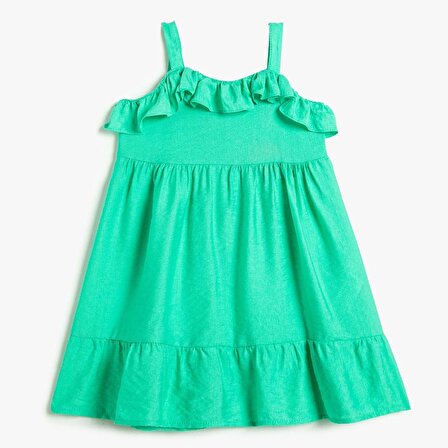 Koton Kids Askılı Elbise KOTON-3SMG80136AW1854