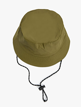 Bucket Şapka Ayarlanabilir İp Askılı Çift Taraflı