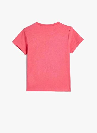 Koton Pembe Kız Çocuk T-Shirt 4SKG10120AK
