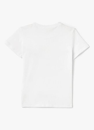 Koton Beyaz Erkek T-Shirt 4SKB10119TK