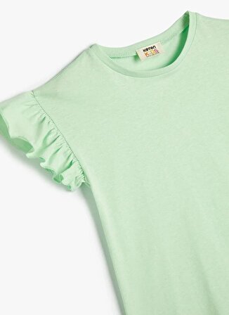 Koton Yeşil Kız Çocuk T-Shirt 4SKG10109AK