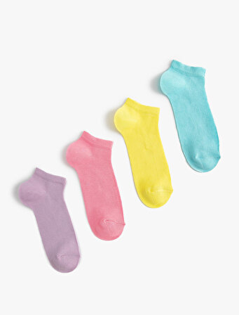 4'lü Basic Çorap Seti Pamuklu