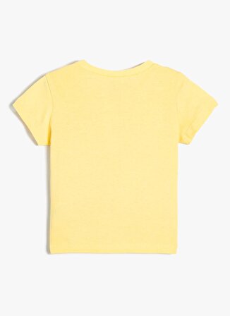 Koton Sarı Kadın T-Shirt 4SMG10032AK
