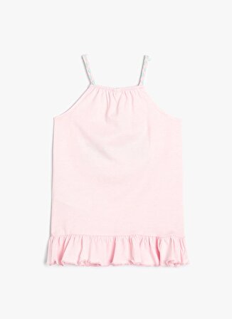 Koton Pembe Kız Bebek Diz Üstü Elbise 4SMG80001AK