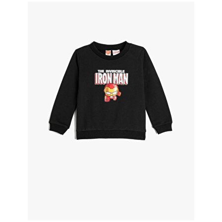 Koton Kids Iron Man Sweatshirt KOTON-4WMB10366TK122