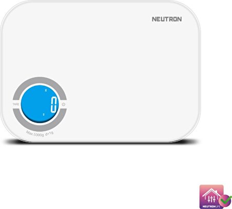 Neutron Dijital Hassas Mutfak Kalori Tartisi 5kg Bluetooth Destekli - App ile Kontrol