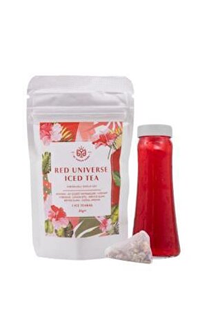Red Universe Iced Tea-Hibiskuslu Soğuk Çay