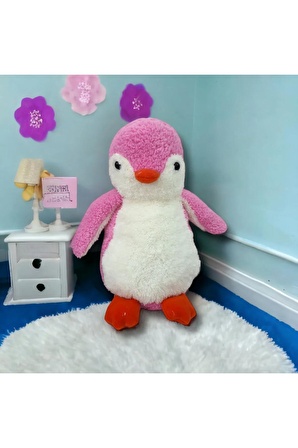 Pengui Uyku Arkadaşı 45 Cm Pembe Penguen