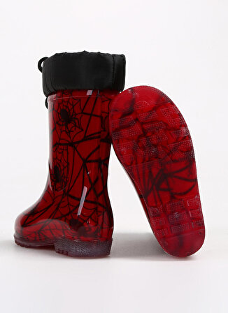 Spider Man Kırmızı Bebek Yağmur Botu 3F SETH.P3PR