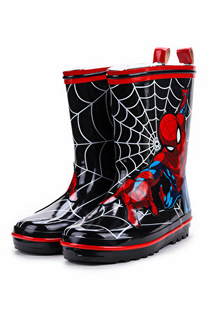 Spiderman Sıpta Kar Yağmur Su Geçirmez Erkek Çocuk Çizme