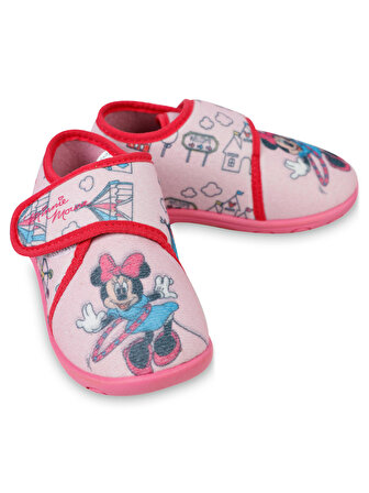 Minnie Mouse Kız Çocuk Panduf 26-30 Numara Pembe