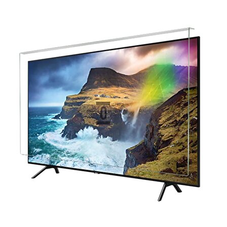 Bestomark Kristalize Panel Panasonic TX-L50ETW60 Tv Ekran Koruyucu Düz (Flat) Ekran