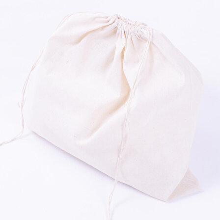 Ham bez krem ekmek torbası, 40x40 cm
