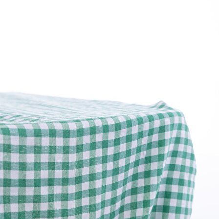 Zefir kumaştan lastikli sıra ve masa örtüsü, 110x40 cm  Yeşil