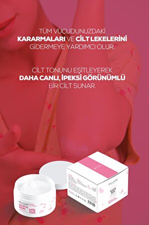 White Skin Cilt Beyazlatıcı Leke Kremi 30+ Spf 100ml X 2 Adet