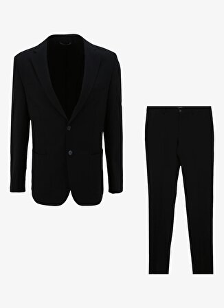 Fabrika Normal Bel Slim Fit Lacivert Erkek Takım Elbise F4SM-TKM 0361