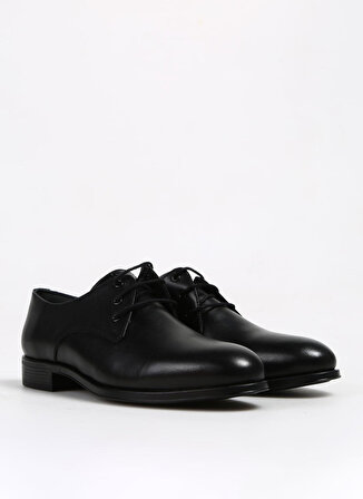 Fabrika Siyah Erkek Deri Klasik Ayakkabı HATID