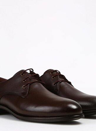 Fabrika Kahve Erkek Deri Klasik Ayakkabı HATID