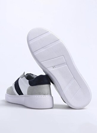 Fabrika Beyaz - Çok Renkli Erkek Deri Sneaker GINNY