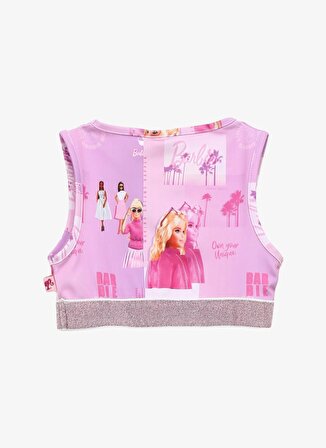 Barbie Desenli Çok Renkli Kız Çocuk Bluz BRB4SG-BLZ6004