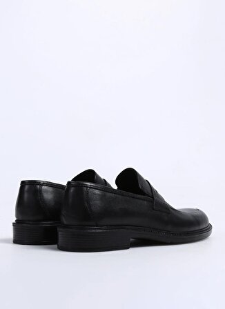 F By Fabrika Deri Siyah Erkek Klasik Ayakkabı TURLO