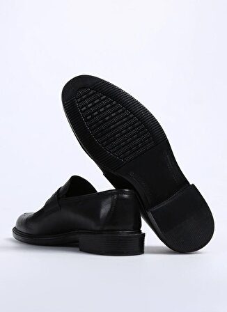 F By Fabrika Deri Siyah Erkek Klasik Ayakkabı TURLO