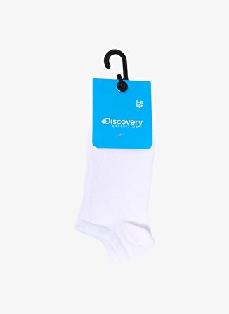 Discovery Expedition Beyaz Erkek Patik Çorap UL-CCK-PTK-ERK