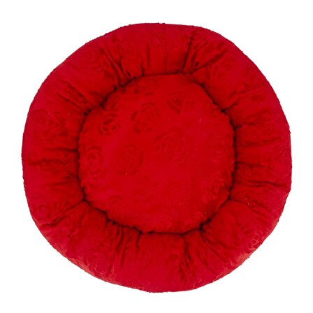 Lepus Luxe Üstü Açık Kırmızı Küçük Irk Köpek Yatağı