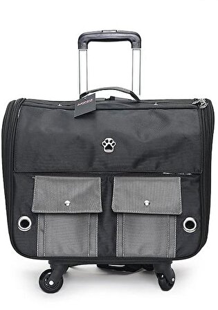 Lepus Travel Bag Gri 34x46x29 Cm