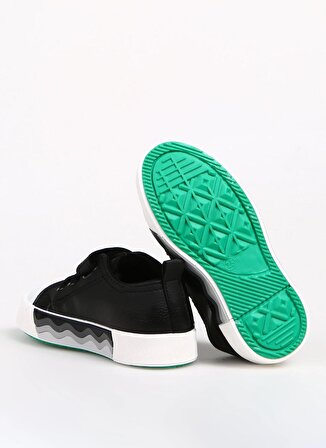 Benetton Siyah - Beyaz Bebek Sneaker BN-31136 Siyah Beyaz