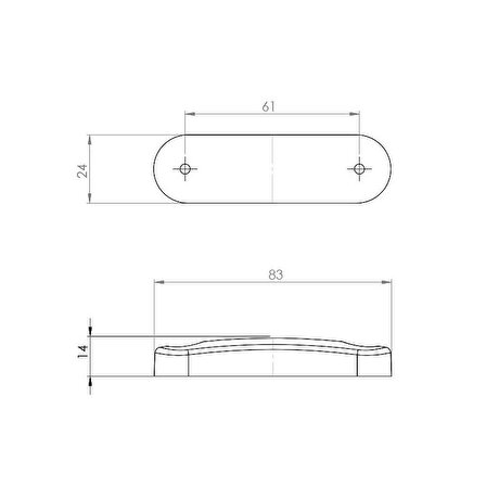 Parmak Lamba 9 Ledli Basamak Tip 12V/24 Kırmızı - 58-K