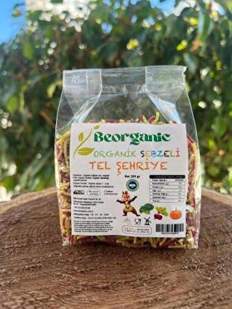 Beferment Organic  Artizan  Sebzeli Çocuk Tel Şehriye 200 g