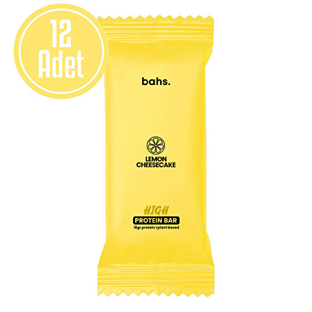 Bahs High Protein Bar 60 Gr 12 Adet - ÇİKOLATA BROWNIE