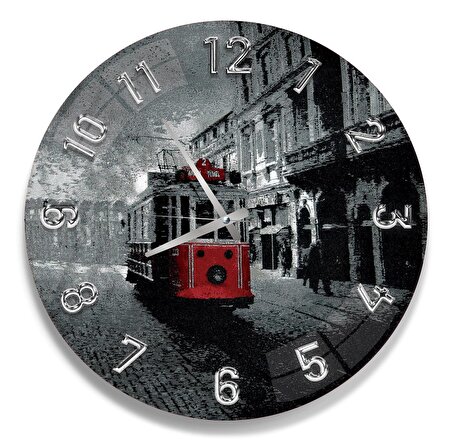 İstiklal Caddesi Cam Saat - 60 cm