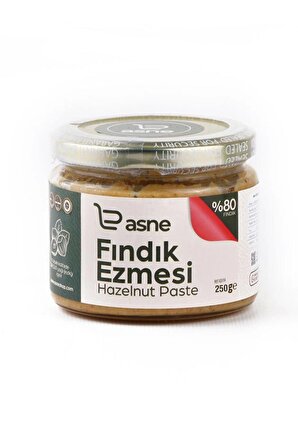 Asne Fındık Ezmesi Cam Kavanoz 250 GR