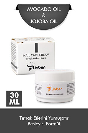 Livben ® Tırnak Bakım Kremi 30 ML