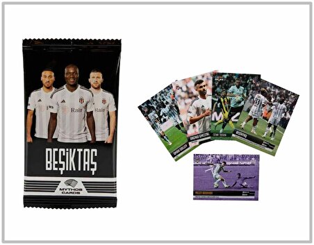 Mythos Cards Beşiktaş Booster Pack Lisanslı Poster