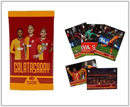 Mythos Cards Galatasaray Booster Pack Lisanslı Poster