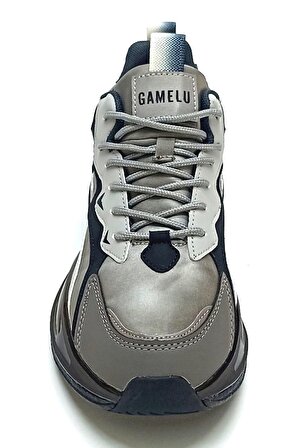 GAMELU 23KM Sova Memory Taban Erkek Spor Ayakkabı Sneaker Füme