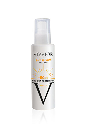 Sun Cream 50 SPF - Güneş Koruyucu Yüz ve Vücut Kremi 150 ML