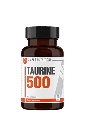 Simple Nutritions Taurine 500 Mg 90 Tablet