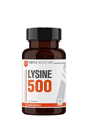 Simple Nutritions Lysine 500 Mg 90 Tablet