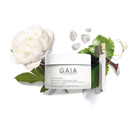Gaia London Beyazlatıcı Etkili Leke Karşıtı Bakım Kremi Arbutin %2 Hyaluronic Acid 50ml