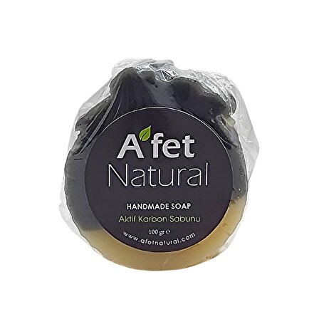 Aktif Karbonlu Sabun 100gr - Soap with Activated Carbon 100gr