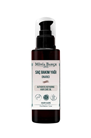 Onarıcı Saç Bakım Yağı, %100 Doğal ve Katkısız, 100ml